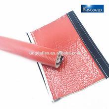 silicone coated fire sleeve for protection